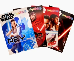 Disney Star Wars LOT of 4 Stickertivity and Coloractivity Books Fun for Kids - Imagen 1 de 10