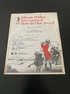 Eslabones de golf Davison 1984 Johnnie Walker International Hole In One Award  - Imagen 1 de 6