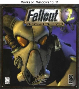 Fallout 2 PC Game 1998 Windows 10 11 - Picture 1 of 2