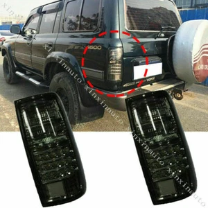 LED Rear Taillight Conversion Kit Black For Toyota Land Cruiser FJ/LC80 1991-97 - Picture 1 of 4