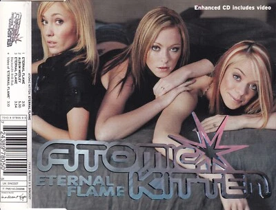 Atomic Kitten - Eternal Flame (3 Track Maxi CD) + Video - Bild 1 von 3