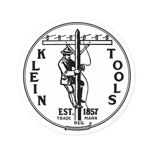 Klein Tools Original Logo 1912 erste Version runde Aufkleber, drinnen\ draußen - Bild 1 von 16