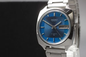 Vintage 1973 N MINT Seiko 7006-7120 Day/Date Steel Automatic Mens Watch JAPAN - Picture 1 of 11