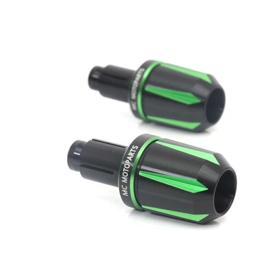 For Kawasaki Z1000 03-08 07 06 05 04 DC5 Bar Ends Replacement Green — 第 1/4 张图片