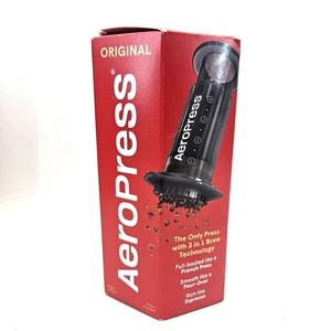 Aeropress Originale Portatile Caffè ed Espresso Pressa Francese Metodo 3 in 1 - Foto 1 di 15