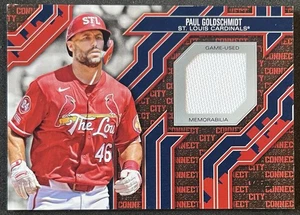 2025 Topps Series 2 City Connect Swatch Collection Paul Goldschmidt #CC2-PG - Picture 1 of 2