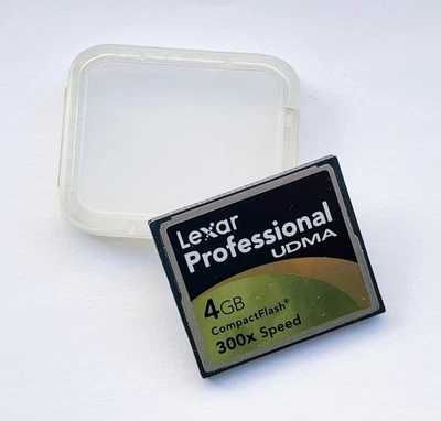 Lexar Compact Flash Card (4GB) - Image 1 of 2