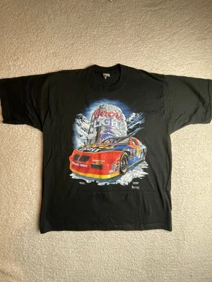 Camiseta Kyle Petty Vintage 1995 Coors Light Racing Doble Cara Nascar Adulto XL Foto 1 de 4