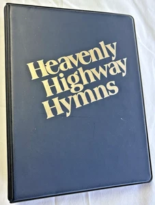 Heavenly Highway Hymns custom made 6 ring binder HB for Pianist Stamps-Baxter - Picture 1 of 9