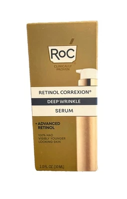  RoC RETINOL CORREXION DEEP WRINKLE SERUM 1.0 FL.OZ ( 30 ML ) - Image 1 of 4