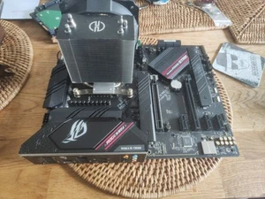 ROG STRIX B550-F GAMING MOTHERBOARD SETUP RYZEN 3500X 6GB GRAFIK 120GB M.2 SSD - Bild 1 von 11