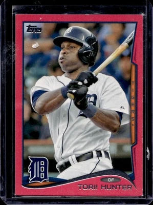 Topps Torii Hunter Pink #50/50 Tigers 2014 Foto 1 de 2