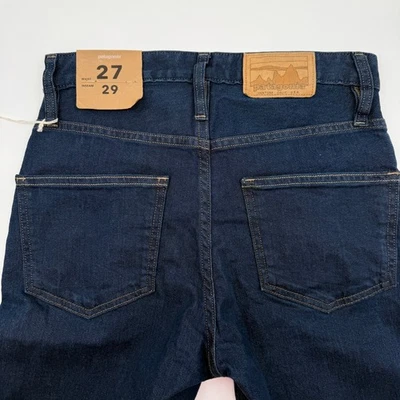 Pantalones de mezclilla Patagonia estándar originales calce ajustado lavado oscuro para mujer 27x29 nuevos con etiquetas  Foto 1 de 4