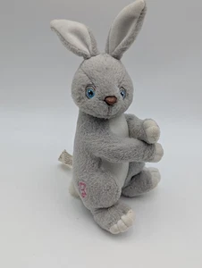 Mattel Barbie Gray Rabbit Plush Bunny Hugging 8 Inch 2003 Stuffed Animal Toy - Picture 1 of 10