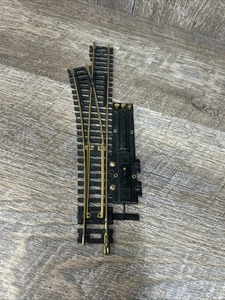 Vintage Brass HO Scale Left Hand Switch, Yugoslavia 9” - Picture 1 of 4