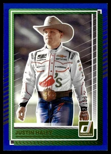 2025 Donruss Blu Justin Haley 52/199 Rick Ware Racing #86 - Foto 1 di 2