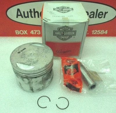 GENUINE HARLEY DAVIDSON XL883 SPORTSTER PISTON .005" (ONE ONLY) 1986 UP Foto 1 de 3