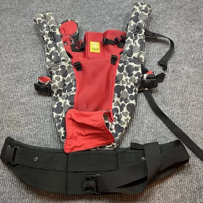 Portabebés Lille Baby Disney Mickey Mouse Completo 6 en 1 Frontal Trasero Infantil Rojo Foto 1 de 4