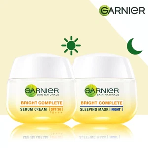 Garnier Bright Full Set Tagescreme LSF30 50ml+50ml Nachtcreme Garnier Tag+Nacht - Bild 1 von 7