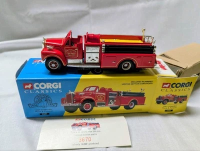 Corgi 1:50 #52602 GETTYSBURG, PA Fire Mack B pumper - Image 1 of 2