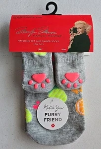 Marilyn Monroe (2PC) SUMMER FRUIT & PAWS Matching Socks For You & Your Small Pet - Picture 1 of 4