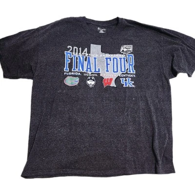 2014 March Madness NCAA Basketball Championship T-Shirt Men’s Size XXL 2XL UConn - Image 1 of 4