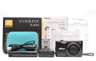 Nikon COOLPIX A300 Black Compact Digital Camera 20MP Tested Japan Seller - Image 1 of 4