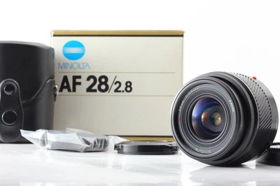 [Top MINT Box Case] Minolta AF 28mm f2.8 Wide Angle Lens Sony A Mount From JAPAN - Image 1 of 4