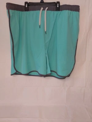 Bañador Sonoma vieira verde azulado talla XXL 7" entrepierna bolsillos malla nuevo con etiquetas Foto 1 de 4