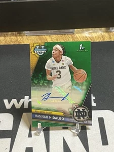 2023-24 Bowman Chrome U University Hannah Hidalgo 1st Green Rookie Auto #/99 - Bild 1 von 2