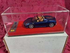 Limited Edition BBR 1/43 Scale 2005 Ferrari F430 Spider On Leather Base #5 Of 20 - Picture 1 of 6