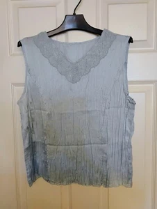 silky tank tops women large from Japan レリアン - Picture 1 of 2