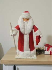 RARO, URSS, VINTAGE Juguete de Navidad Soviético Ded Moroz Año Nuevo, Navidad - Imagen 1 de 9