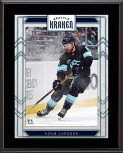 Adam Larsson Seattle Kraken 10.5" x 13" Sublimated Player Plaque - Picture 1 of 1