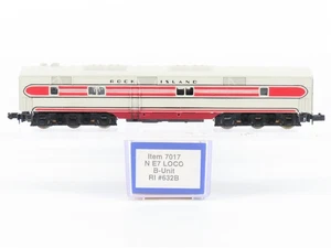 N Scale Life-Like 7017 RI Rock Island "Rocket" EMD E7B Diesel #632B - Unpowered - Picture 1 of 11