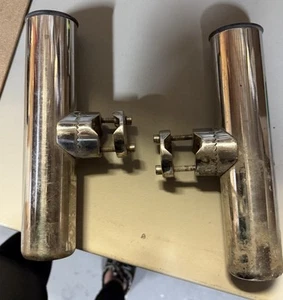 2X Stainless Steel Boat Fishing Rod Holder Flush Mount 209 - Picture 1 of 1