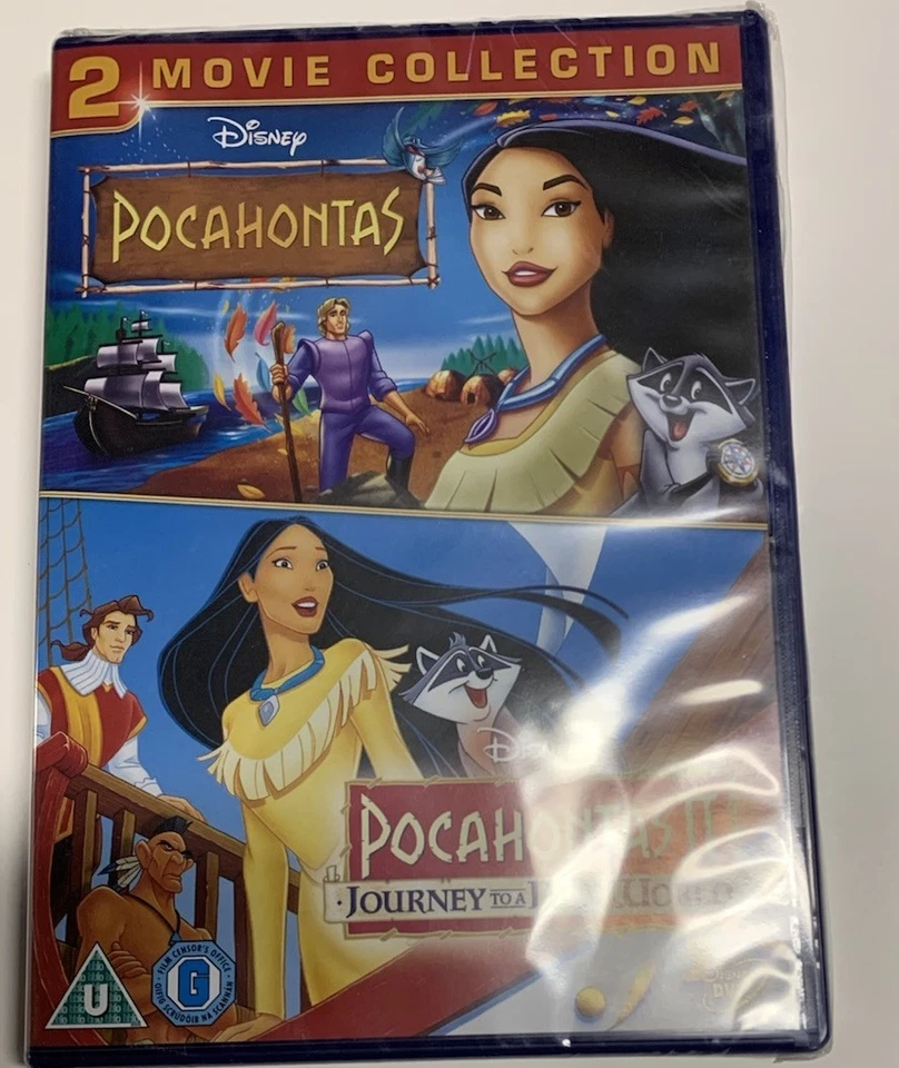 Pocahontas & Pocahontas II: Journey to a New World 2 Movie DVD Collection - Image 1 of 1