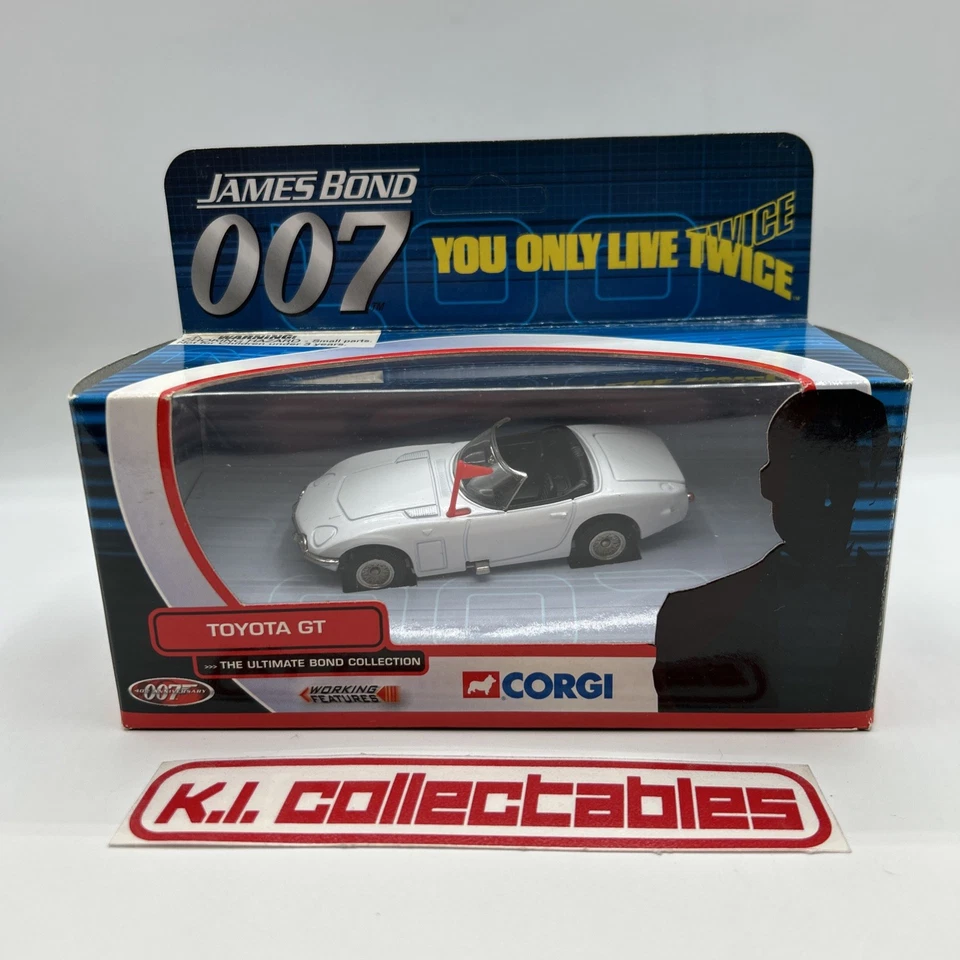 Corgi Appx 1/36 Scale TY05202 Toyota GT You Only Live Twice 007 James Bond