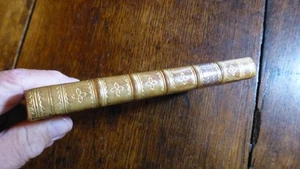 1776 SCOTTISH POEMS OF SIR DAVID LINDSAY OF THE MOUNT FINE GILT LEATHER SCOTLAND - Picture 1 of 9