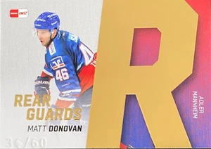 DEL 22/23 Rearguards Parallel RG10, Matt Donovan (Mannheim), #36/60 - Bild 1 von 1