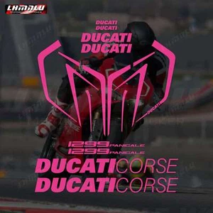 For DUCATI 1299 PANIGALE Sticker Motorcycle Fairing Decal Bodywork Vinyl Logo #6 - Imagen 1 de 24