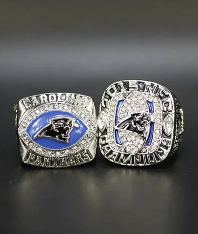 Carolina Panthers 2003 2015  Championship Replica Rings Cover
