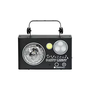 new magic ball christams led laser beam wash 4in1 disco party light remote sound - Picture 1 of 12
