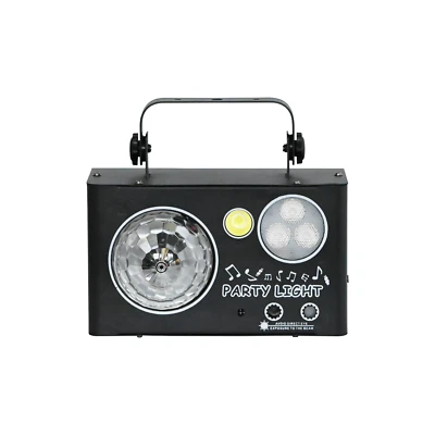 new magic ball christams led laser beam wash 4in1 disco party light remote sound - Image 1 of 4