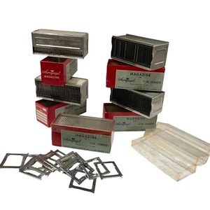 AIREQUIPT MAGAZINE FOR SLIDE CHANGER - VINTAGE - 5 PACKAGES INCLUDED plus extras - Picture 1 of 4