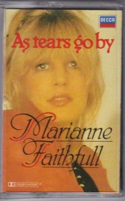 Marianne Faithfull - As Tears Go By - Cassette (Decca KTBC13  1980 Australia) - Image 1 of 4