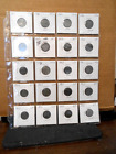 1943 Philadelphia Twenty Coin Set of Steel Lincoln Penny Set! Other Sets Listed!