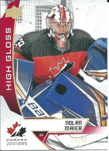  2019-20 Upper Deck UD Team Canada Juniors NOLAN MAIER #84 High Gloss 16/25