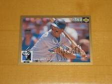 1994 Upper Deck Collector's Choice Gold Signature #65 George Brett