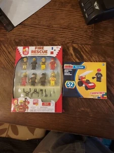 Block Tech - Fire Rescue 8 Figures & Accessories & MAKE IT BLOCKS FIRE RESCUE - Picture 1 of 5